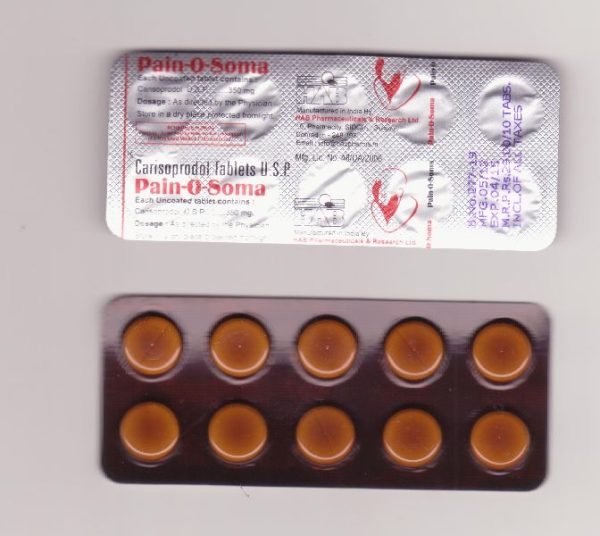 Pain o Soma Carisoprodol 350mg